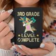 3Rd Grade Level Complete Gamer 2024 Graduation Unicorn Dab Coffee Mug Unique Gifts