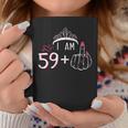 I Am 59 Plus 1 Middle Finger 60Th Women's Birthday Coffee Mug Funny Gifts