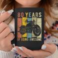 80 Year Old Motorcycle Birthday Vintage Retro 80Th Birthday Coffee Mug Unique Gifts