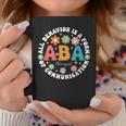 Aba Therapist Behavior Analyst Autism Therapy Rbt Floral Coffee Mug Unique Gifts
