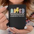 Abcd Learning Rocks Rock'n Roll Teachers Pencil Lightning Coffee Mug Unique Gifts