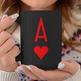 Ace Of Hearts Poker Black Jack Deck Of Cards Coffee Mug Unique Gifts