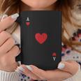 Ace Of Hearts Valentines Day Cool Playing Card Poker Casino Coffee Mug Unique Gifts