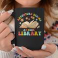 Adventure Begins At Your Library Summer Reading 2024 Groovy Coffee Mug Personalized Gifts