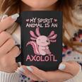 Ajolote Animal Lindo Anfibio Exótico Salamandra Axolotl Taza de café Regalos divertidos