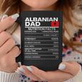 Albanian Dad Nutrition Facts National Pride Fathers Day Coffee Mug Unique Gifts