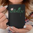 Amen Azalea Golf Masters Floral Golfing Enthusiast Coffee Mug Unique Gifts
