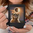 America Totality 04 08 24 Solar Eclipse 2024 Cat Selfie Coffee Mug Personalized Gifts