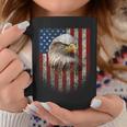 American Flag Bald Eagle Patriotic Red White Blue Coffee Mug Unique Gifts