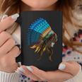 American Indian Beauty Girl Headdress Native Americans Coffee Mug Unique Gifts