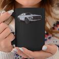 American Muscle Car Stock Vintage Distressed Front End View Coffee Mug Unique Gifts