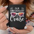 Our Anniversary Cruise Matching Cruise Ship Boat Vacation Coffee Mug Personalized Gifts