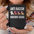 Anti Rassism Unicorn Squad No Racism Anti-Racism Tassen Lustige Geschenke