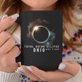 April 9 2024 Eclipse Solar Total Ohio Eclipse Lover Watching Coffee Mug Funny Gifts