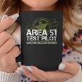 Area 51 Ufo Test Pilot Alien Roswell Weather Balloon Coffee Mug Unique Gifts