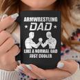 Armwrestling Dad Arm Wrestler Strength Sports Arm Wrestling Dad Coffee Mug Unique Gifts