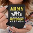 Army Because No One Played Navy As A Kid Shooting Sport Coffee Mug Funny Gifts