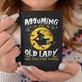 Assuming I'm Just An Old Lady Was Your First Mistake Witch Coffee Mug Unique Gifts