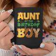 Aunt Of The Birthday Boy Lion Family Matching Coffee Mug Funny Gifts