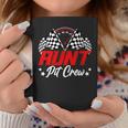 Aunt Pit Crew Birthday Party Race Car Lover Racing Family Coffee Mug Unique Gifts