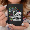 Autism Awareness Mama Bear Support Autistic Autism Mom Coffee Mug Unique Gifts