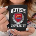 Autism Awareness University Puzzle Pieces Support Autismus Coffee Mug Funny Gifts