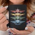 Aviation Airplane Flying Airline Colorful Enthusiast Pilot Coffee Mug Funny Gifts