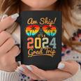 Aw Ship It's A Grad Trip 2024 Vintage Graduation Cruise 2024 Coffee Mug Personalized Gifts