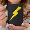 Awesome Lightning Bolt Yellow Print Coffee Mug Unique Gifts