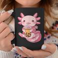 Axolotl Boba Tea Kawaii Cute Anime Lover Boy Kid Girls Coffee Mug Personalized Gifts