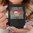 I Axolotl Preguntas Retroinatge Divertido Lindo Axolotl Taza de café Regalos divertidos
