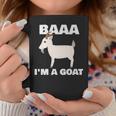 Baa I'm A Goat Costume Animal Goat Coffee Mug Unique Gifts