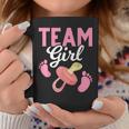 Baby Announcement Future Parents Team Girl Gender Reveal Coffee Mug Personalized Gifts