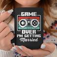 Bachelor Videogamer Gaming Game Over I'm Getting Married Coffee Mug Unique Gifts