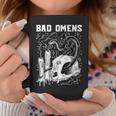 Bad Omen Snake And Skull Bad Omen Tassen Lustige Geschenke