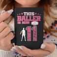 This Baller Is Now 11 Year Old Basketball 11Th Birthday Girl Coffee Mug Unique Gifts