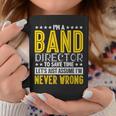 Band Director Music Conductor Coffee Mug Unique Gifts