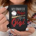 Baseball My Favorite Player Calls Me Gigi Heart Grandma Coffee Mug Unique Gifts