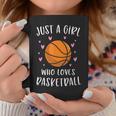 Basketball For Girls Just A Girl Who Loves Basketball Coffee Mug Personalized Gifts