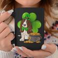 Basset Hound Dog Irish Leprechaun Saint St Patrick Day Coffee Mug Unique Gifts