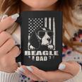 Beagle Dad Cool Vintage Retro Proud American Coffee Mug Unique Gifts