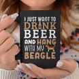 Beagle Dad Father's Day Dog Lover Beer Coffee Mug Unique Gifts