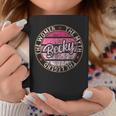 Becky The The Myth The Legend First Name Becky Coffee Mug Personalized Gifts