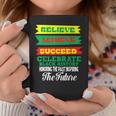 Believe Achieve Succeed Celebrate Black History Month Coffee Mug Personalized Gifts
