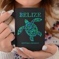 Belize Sea Turtle Retro Boys Girls Vacation Souvenir Coffee Mug Personalized Gifts