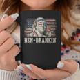 Ben Drankin Beer 4Th Of July Vintage Flag Coffee Mug Funny Gifts