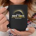 Bergen Ny New York Total Solar Eclipse 2024 Coffee Mug Unique Gifts