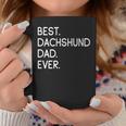 Best Dachshund Dad Ever Teckel Dachshund Papa Tassen Lustige Geschenke