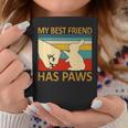 My Best Friend Has Paws Bunny Retro Vintage Coffee Mug Unique Gifts