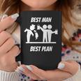 Best Man Best Plan Bachelor Party WeddingCoffee Mug Unique Gifts